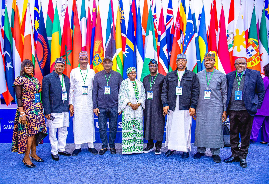 IMILinstitute's tweet image. PHOTOS: Nigeria's delegation to the 43rd UNESCO General Conference in Samarkand, Uzbekistan 🇺🇿, where the International Media and Information Literacy Institute (IMILI) was officially approved as a #UNESCO Category 2 Institute—the first of its kind globally🌏.

#UnescoGC #IMILI