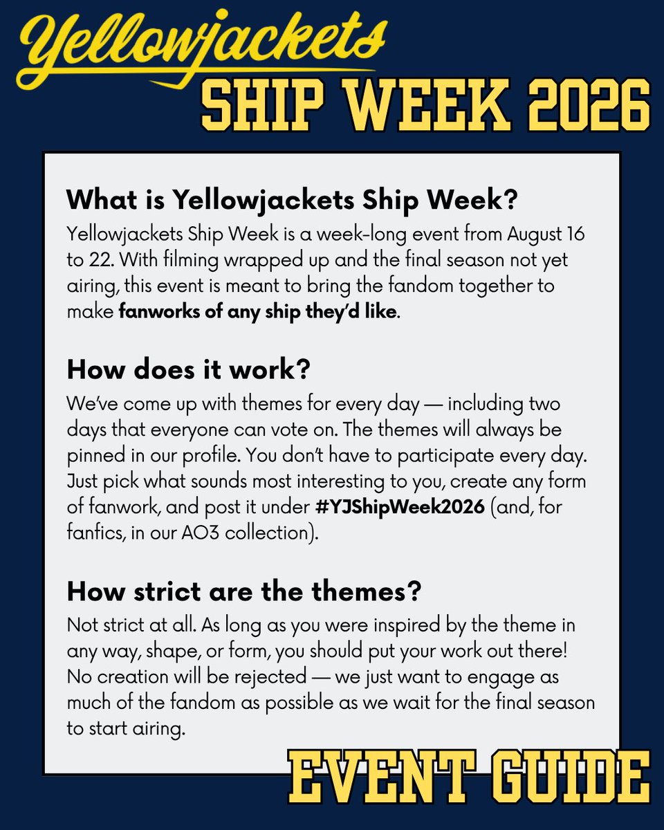 yj ship week tweet media