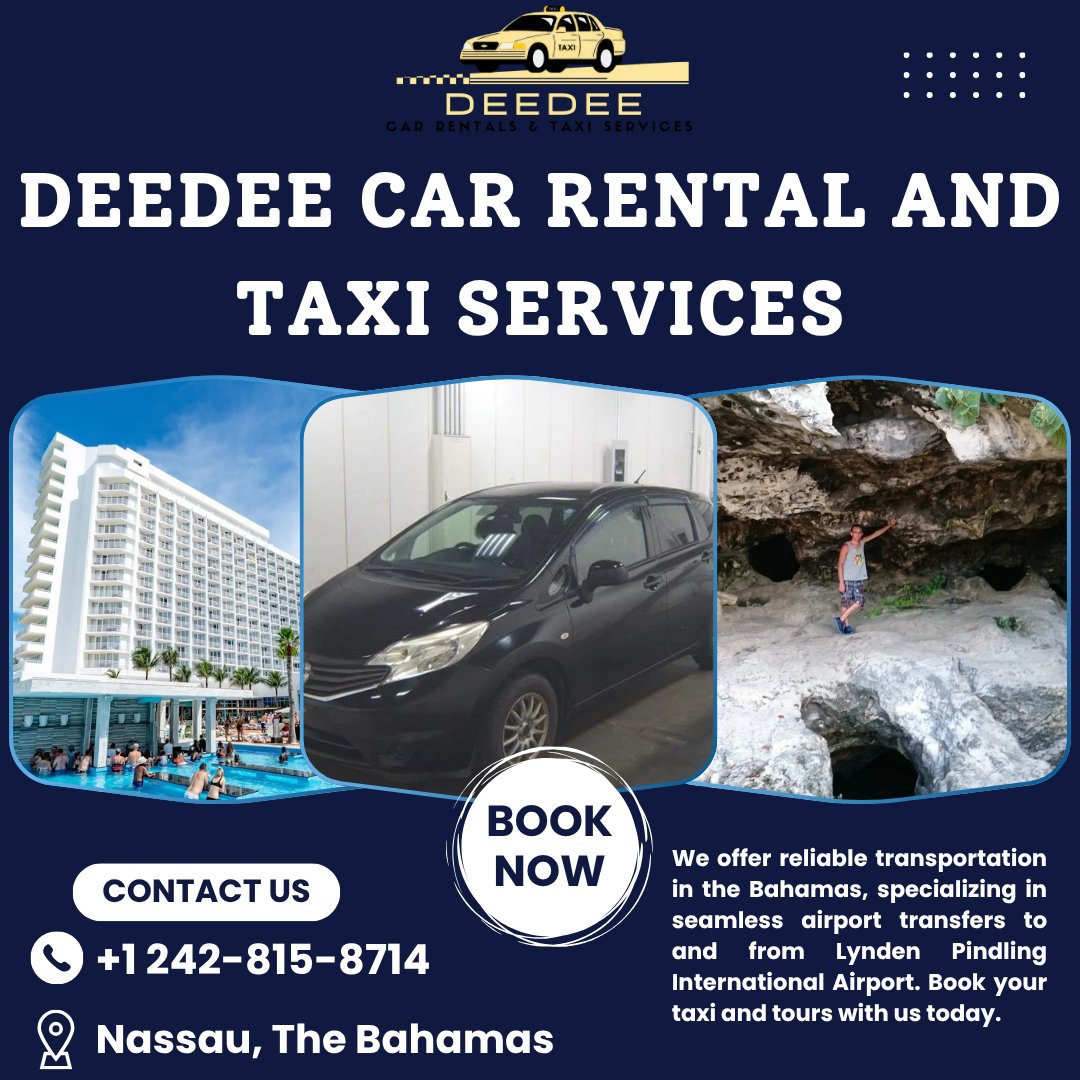 deedeeautosales's tweet image. Looking for a dependable rental or your next vehicle in Nassau? Dee Dee Auto Sales &amp;amp; Car Rentals offers clean cars, smooth service, and options you can trust.

Contact us:
Phone no: +1 242-815-8714
Email: deedeeautosalesrentals@gmail.com
#DeeDeeAutoSales #CarRentalNassau #Nassau