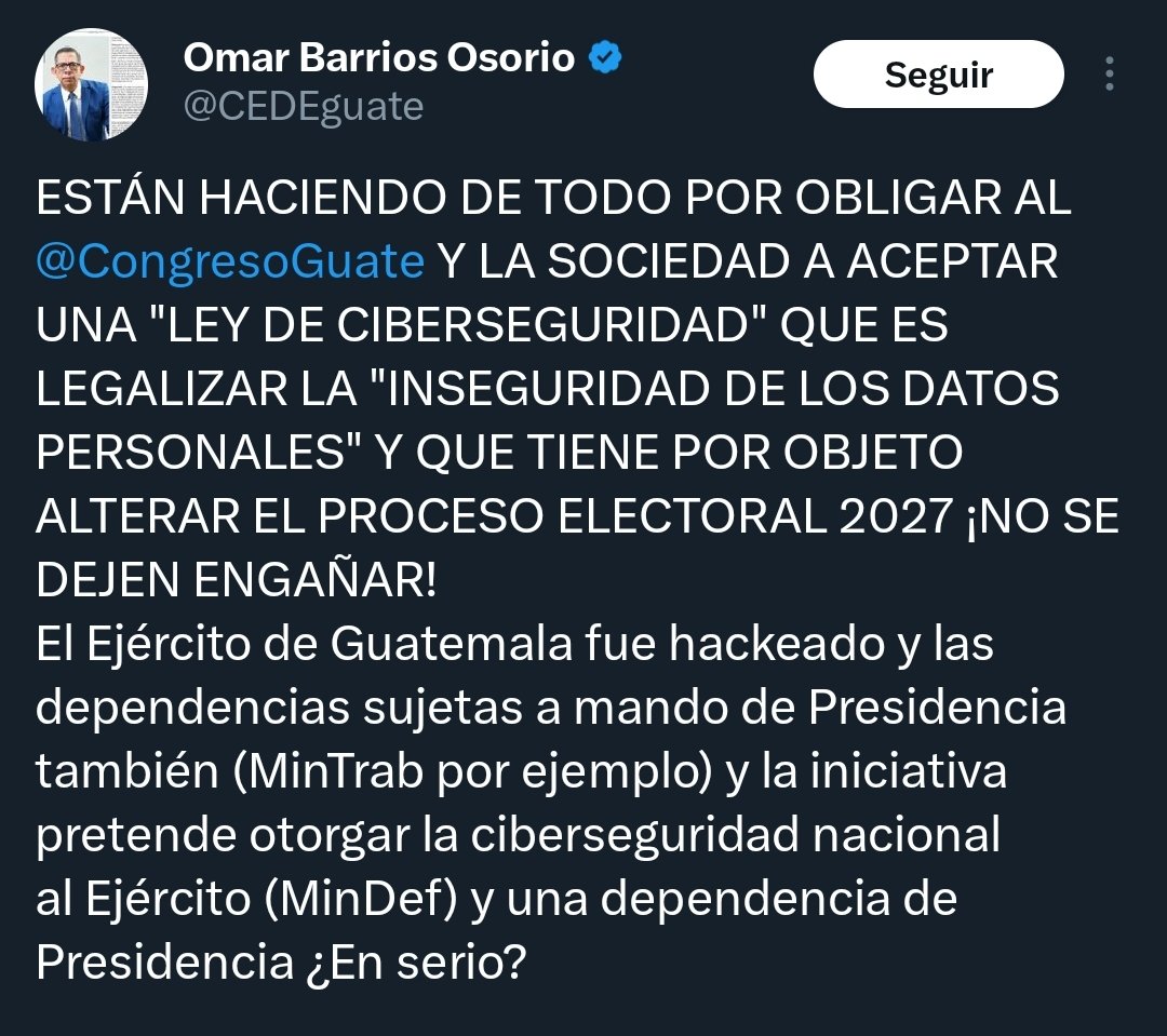 José Luis Chávez del Cid tweet media