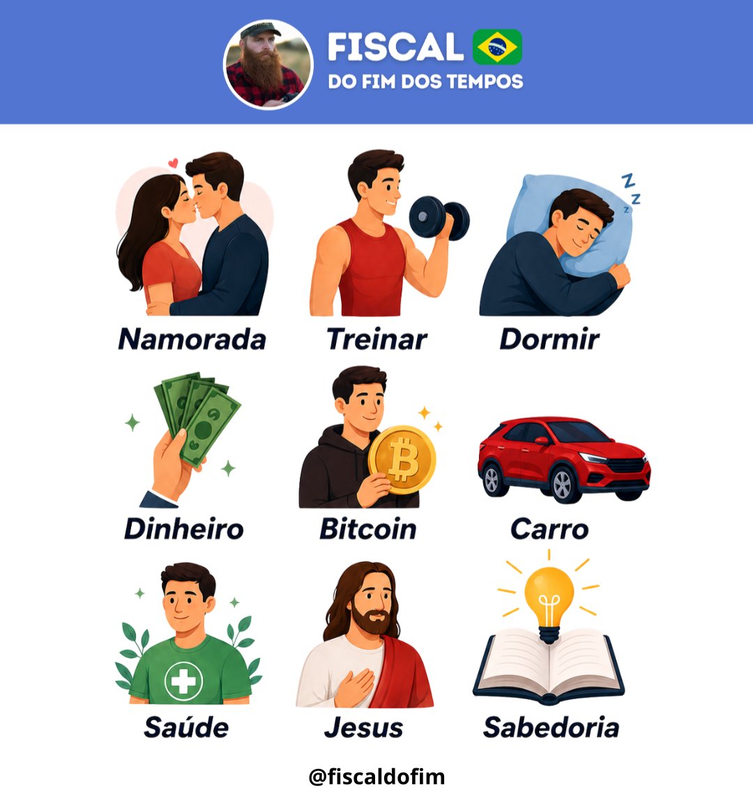 Fiscal do Fim dos Tempos tweet media