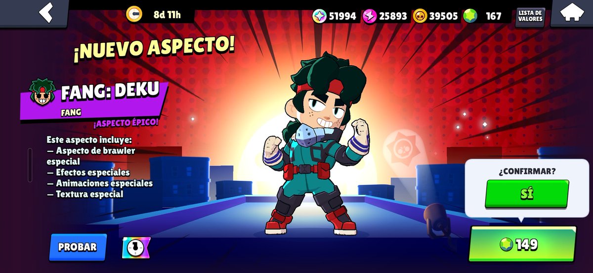 esau515's tweet photo. Nisiquiera me arrepientl de nada 🥹

Lo malo es que no tengo mas gemas pq me fui mucho tiempo... y lo gaste en el brawler 100 https://t.co/IHa7Xf9azl