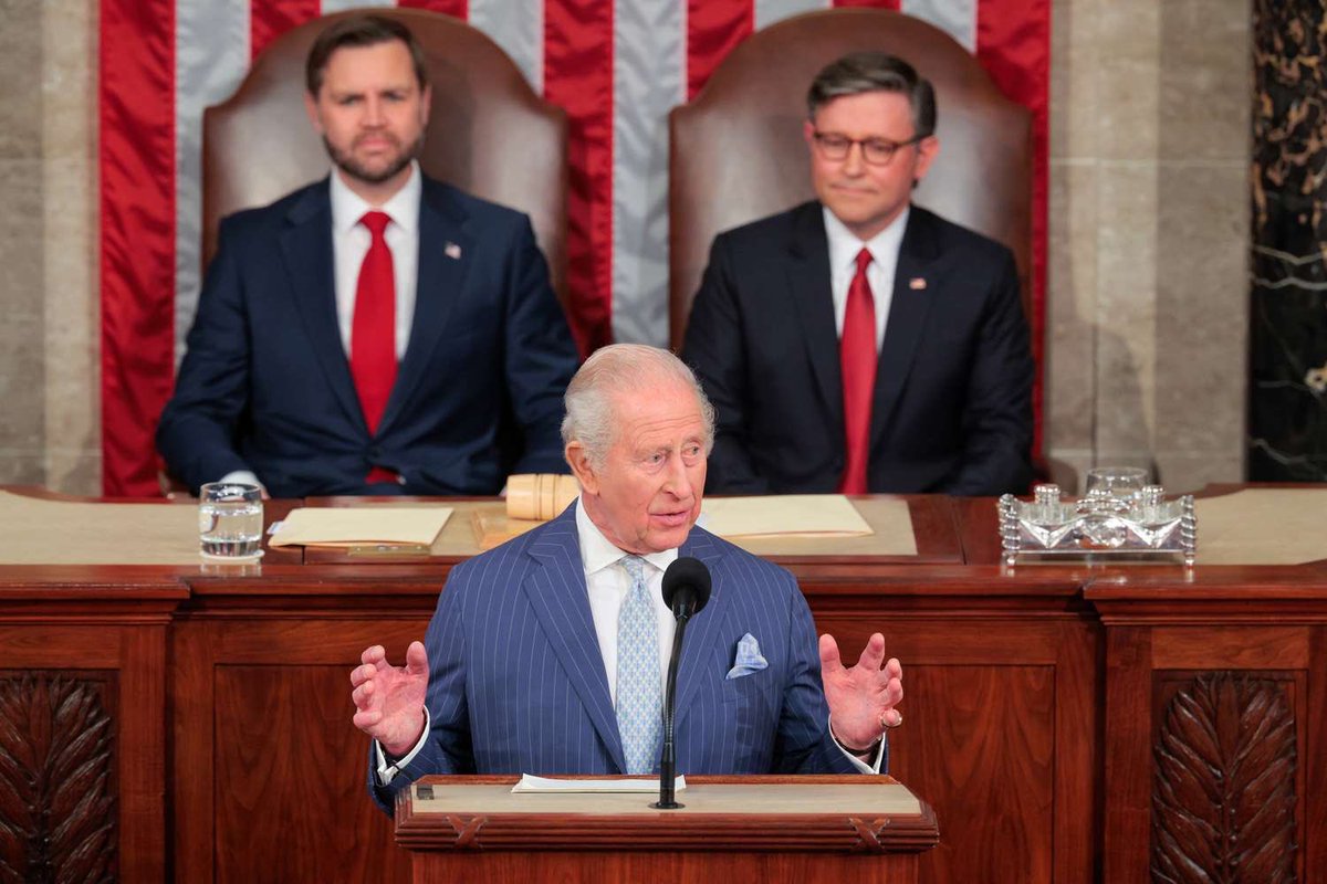 MustangMan_TX's tweet image. King Charles demonstrated the grace, the dignity, the class and the decency that we all wish our own representatives could embrace and follow!  
I thought he was great! What about you?