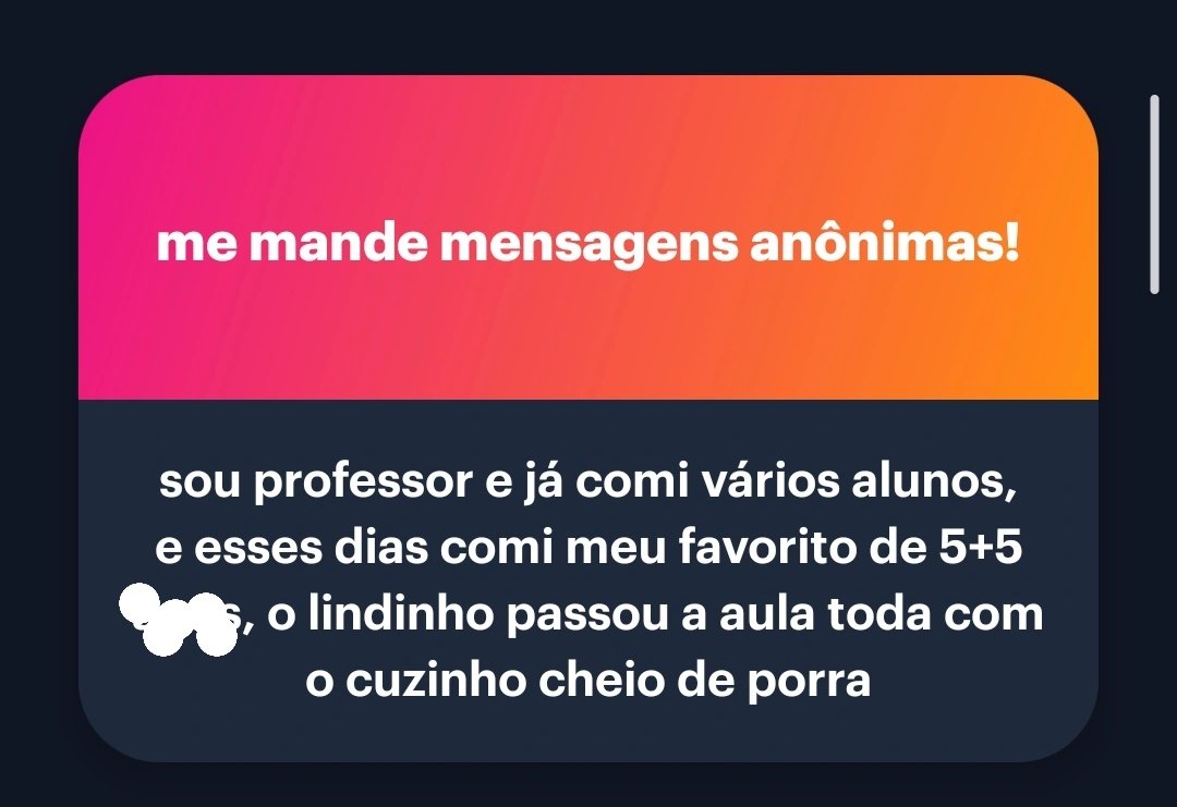 Relatos de um perv tweet media