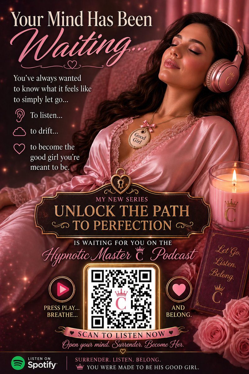 MasterCHypnosis's tweet photo. 🎧 Unlock the Path to Perfection
Scan the code ↓
#Podcast #Relaxation #Escape https://t.co/mcnWHpQqLM