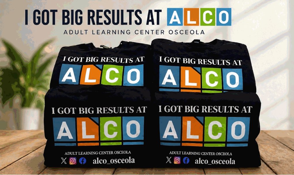 1Touchprinting's tweet image. Another project by 1 Touch Printing 🔥

We partnered with Adult Learning Center Osceola to deliver premium custom apparel.

🎓 Ready for your education? Take the next step today.

📞 407-844-0066 | 🎯 $25 off $225+
#CustomApparel #BrandingMatters #BusinessGrowth #ALCO