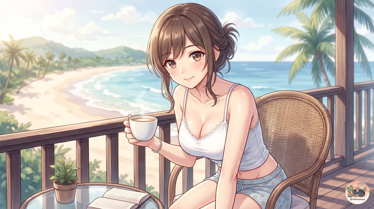 3amfrequencyx's tweet photo. hazy, tender dreamwave lofi for those rare mornings that feel like a gift — slow, golden, and yours to keep

#lofi #dreamwave #chillwave #lofimix #islandvibes #tropicalmorning #sunrise #slowmorning #hazy #relaxingmusic

https://t.co/Iv8T1Q2B7d https://t.co/6K740ekpVN