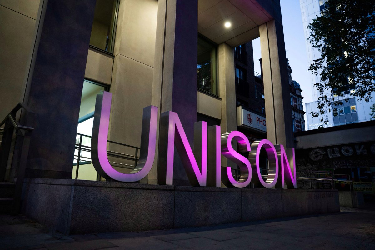 UNISON - UK's largest union tweet media