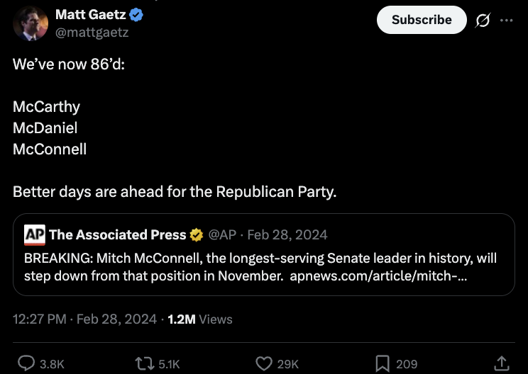 RightWingCope's tweet photo. Hey @FBIDirectorKash can you arrest this guy immediately? https://t.co/WBEPvq4GsG