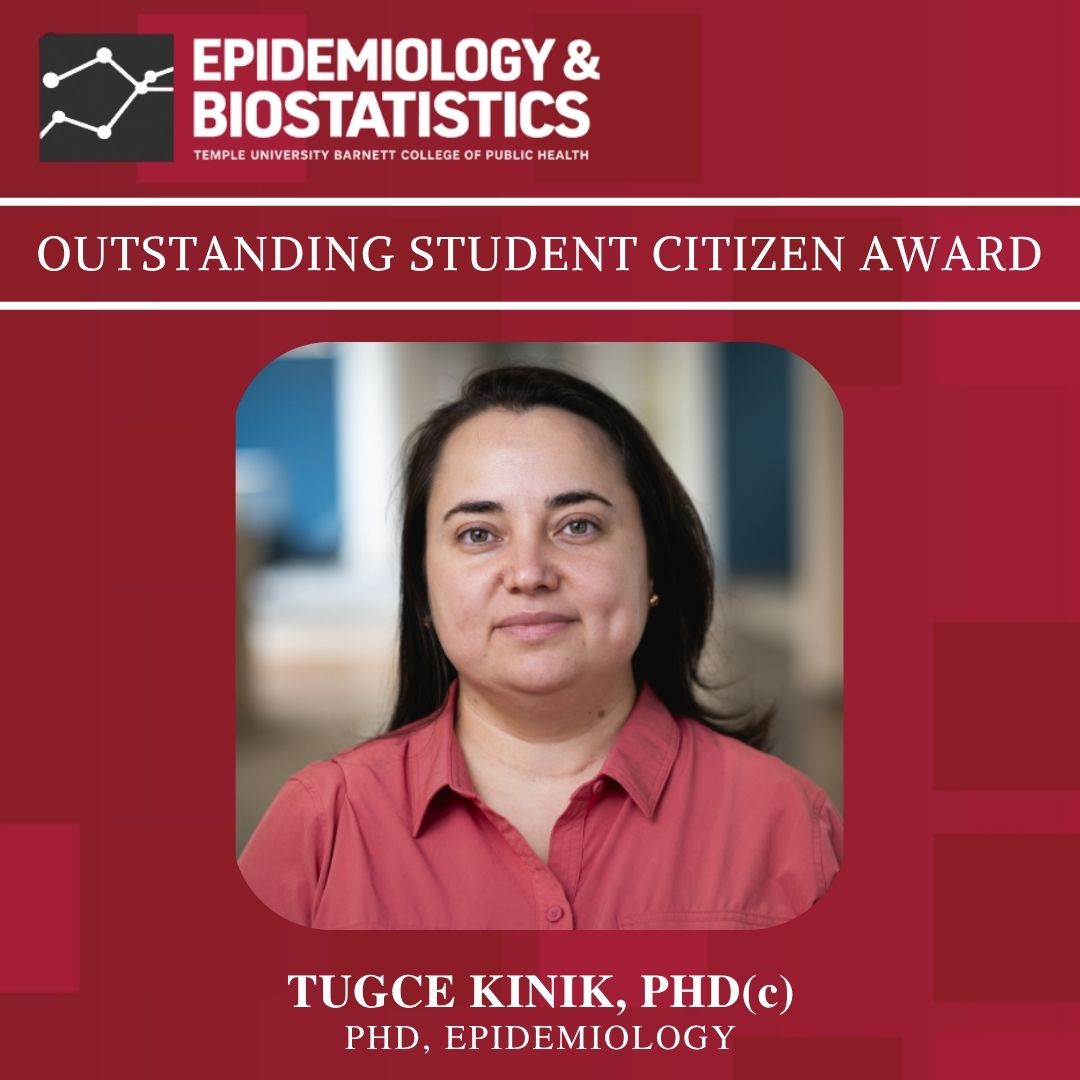 Temple Dept. of Epidemiology & Biostatistics tweet media