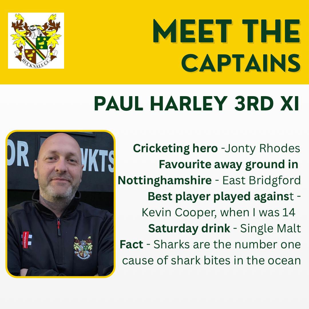 HucknallCC's tweet photo. It’s time to meet the Captains leading our great club this season! Find out more below! https://t.co/Dw79YefF0K