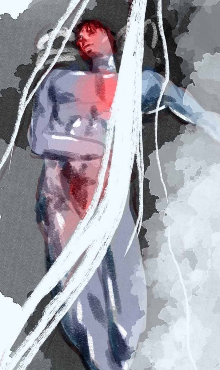 Blanquomainn's tweet photo. Not too many words
#tapas #webtoon #webtooncanvas #comics #indie #painting #queer #art https://t.co/XZr8dJN3pn