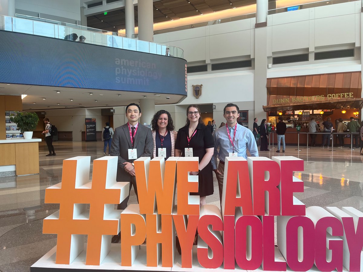 UB_HEAT_Lab's tweet image. A wonderful job by the #UBuffalo HEAT Lab's JianBo Qiao, Wesley Bolin, and Cassandra Vaccaro who presented their projects at the American Physiology Summit. It's such a great meeting for students to share their science! #APS2026