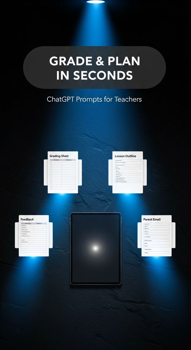 bolddigitalshop's tweet image. Teachers, revolutionize your classroom workflow with 200+ ChatGPT prompts for instant lessons, grading, and feedback.
#EdTech #TeacherTools
payhip.com/b/J32Bb