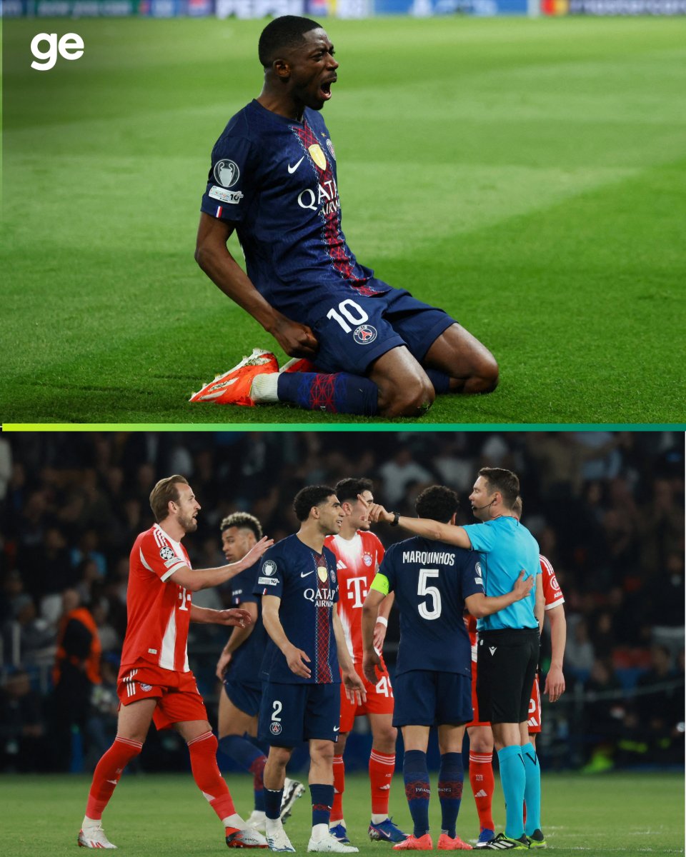 geglobo's tweet image. A partida de ida da semifinal da Liga dos Campeões tá pegando fogo!! Quem será que leva a vantagem? 🔥

📸 Reuters

#futebol #championsleague #psg #bayern