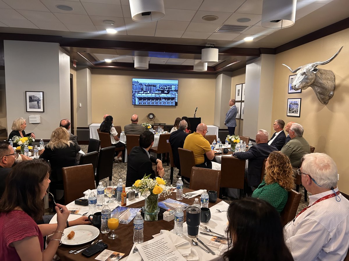 TheEmilyMorgan's tweet photo. Today we celebrated 100 years of The Emily Morgan with a Centennial Breakfast—great food, great company, and a look back at its iconic legacy in downtown San Antonio. From 1926 to today, the story continues.

Here’s to the next 100. ✨ https://t.co/RcpFfZJw1W
