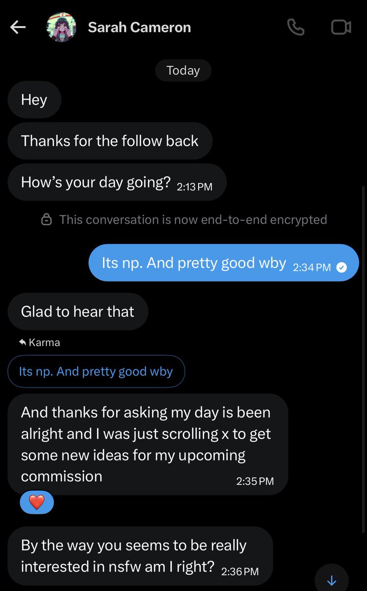 Karma (COMMS OPEN) tweet media