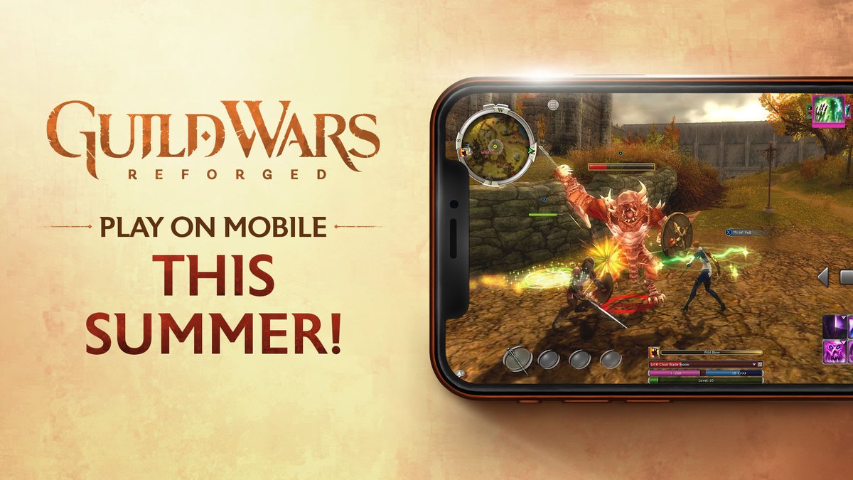 RovenOP's tweet image. Guild Wars Reforged coming to mobile this summer 🔥

Free-to-play with mobile-optimized controls
Includes the Prophecies campaign

Cross-progression lets you sync, chat, and trade across devices

#GuildWars #Gaming #MobileGaming