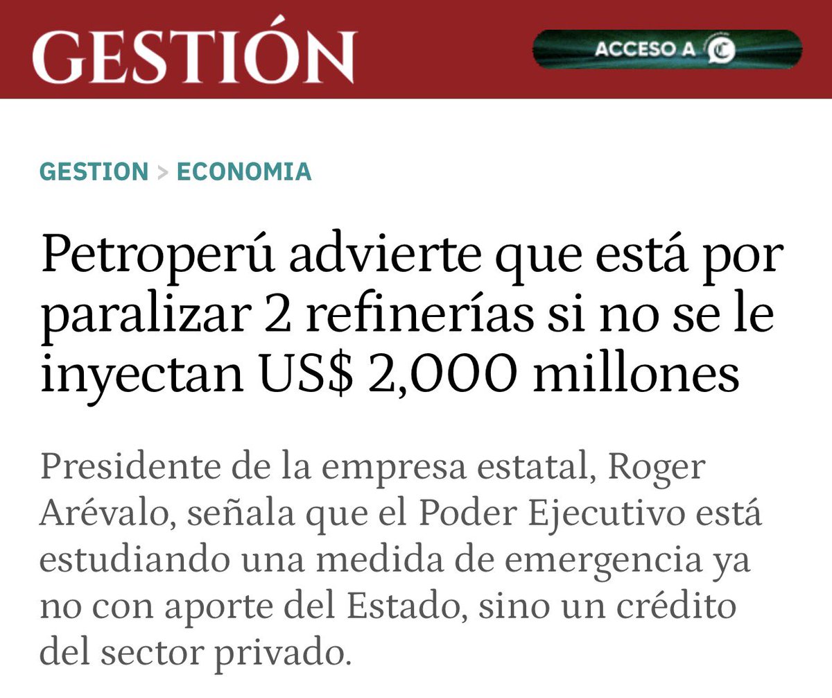 tuestadavid's tweet image. Finalmente. Se repite la historia del “asalto a mano armada” de #Petroperu. Empresa #QUEBRADA. Piden más dinero para quemárselo. Para seguir pagando los sueldos y “utilidades” de miles de #comechados. Hay que levantarles un monumento a la #ineficiencia y #conchudez