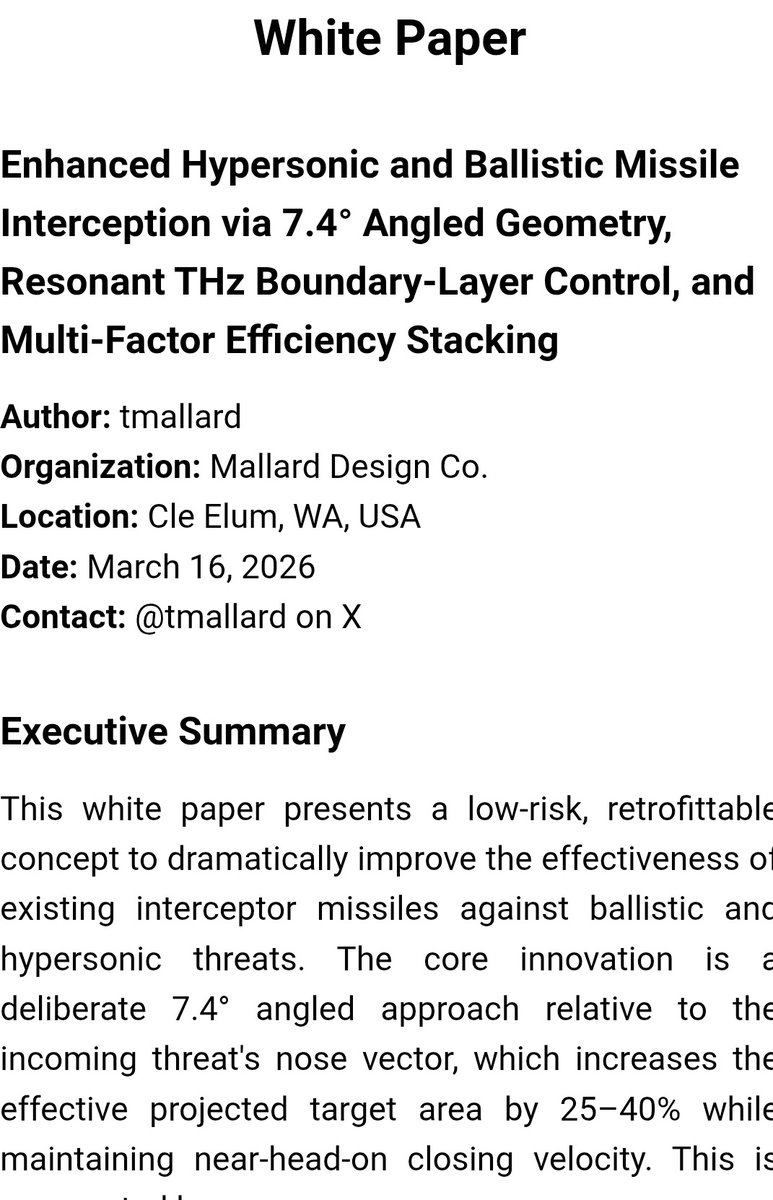 tmallard's tweet photo. To slam on the table a tidbit of reality to dump the #StdModel as a #subatomic #theory

It's going nowhere at hypersonic speed, so is a huge security risk, 8-of-10 incoming missiles are missed by interceptors !

WHY ?

Israel is getting leveled as are many USA bases by the hour, ISR lost a couple hundred tanks ?

Yup
🚽