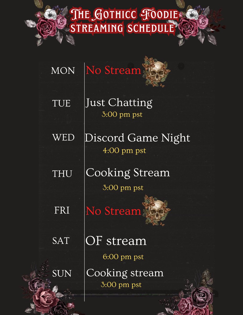 🖤🦇Gothicc Foodie Your Queen of Scream🦇🖤 tweet media