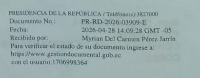 COREC_ECUADOR's tweet photo. Presidente @DanielNoboaOk un nuevo intento de conversar con usted y que sepa de primera mano los desafíos que hemos vivido estos últimos años y ante los sacrificios solicitados, plantearle algunas alternativas para que podamos sostener empleo e inversiones https://t.co/UDmq4RzqCY