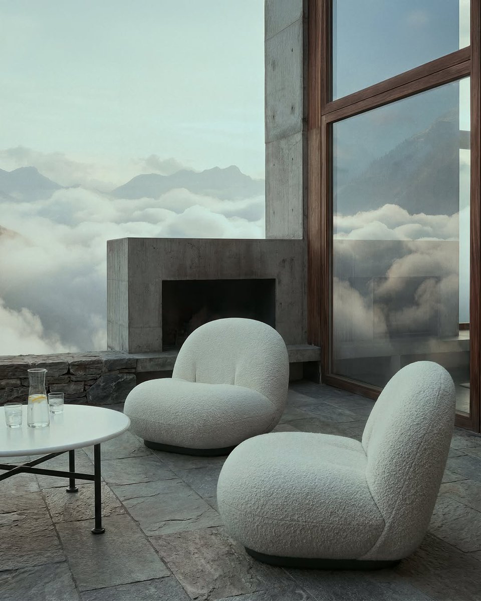 VioletK93042's tweet photo. Like clouds, Pacha adapts.

The Pacha Lounge Chair Outdoor by Pierre Paulin brings its sculptural, organic curves into any outdoor space, shifting and settling to suit different ways of living. Across every configuration, it offers exceptional comfor... https://t.co/F2p8cxGTpC