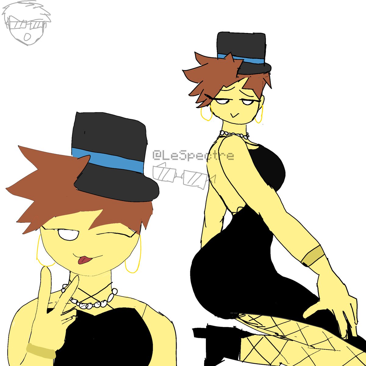 LeSpectre1337's tweet image. FemTze😎 #jjs #roblox #art