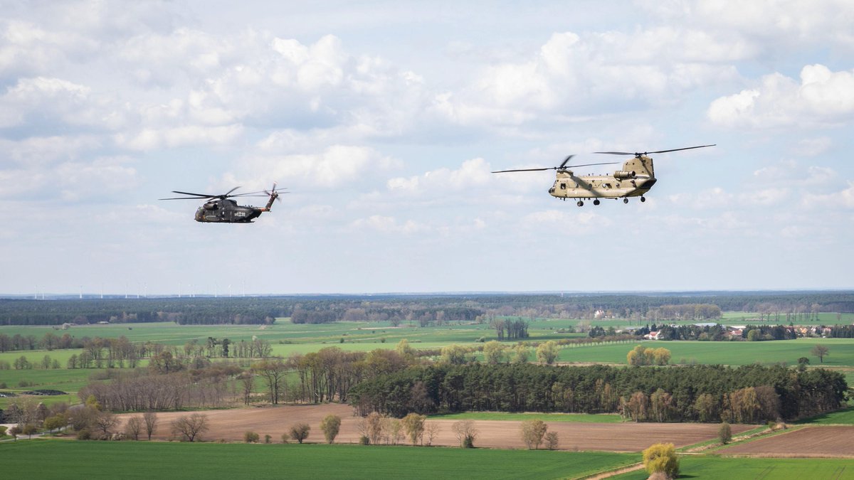 Bundeswehr Holzdorf-Schönewalde: Übung „Volcanex 2026“: European Air Group trainiert Chinook-Einsatz in Holzdorf mz.de/lokal/jessen/u…