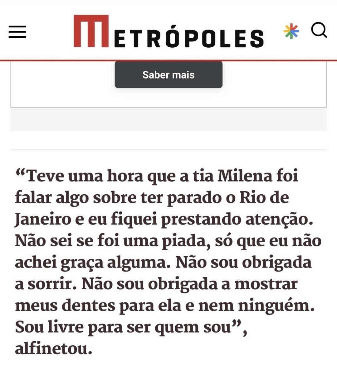 Bella opinião tweet media