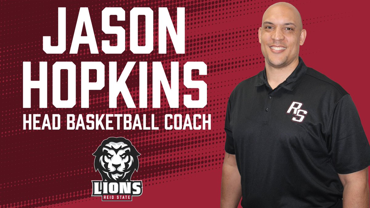 ReidStateLions's tweet photo. Reid State Community College has announced the hiring of Jason Hopkins as the new Head Men’s Basketball Coach.

Read more at: https://t.co/Jimr01HGag https://t.co/nsqc4wnikM