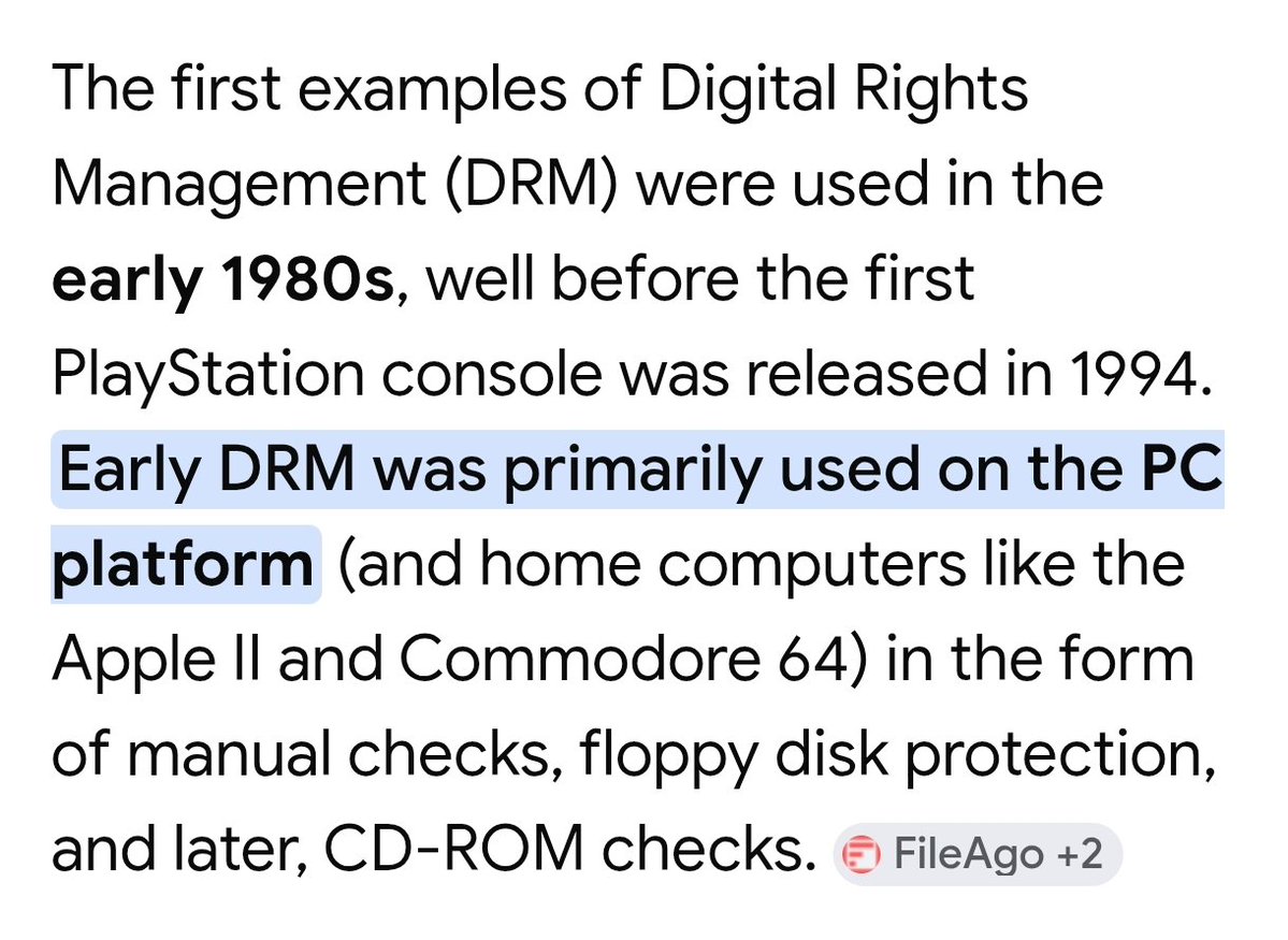 TheRealJTV4K60's tweet image. #DRM was 1st used on #PC and 2nd by #Nintendo and 3rd by #Xbox 📑✅🤣