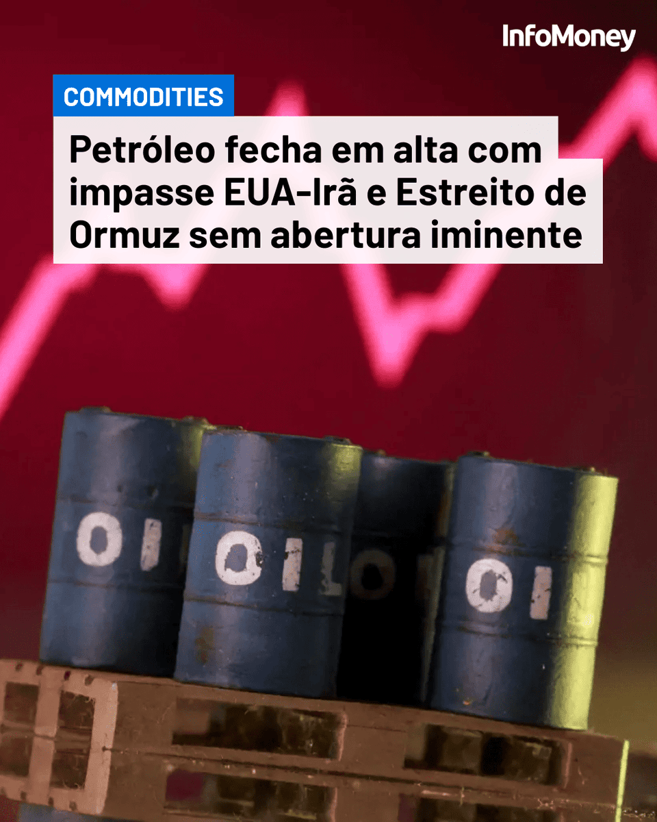 infomoney's tweet image. O fluxo de energia pelo Estreito de Ormuz — que transporta cerca de um quinto do petróleo e gás natural liquefeito do mundo — permanece severamente interrompido.

Leia mais no site do InfoMoney: infomoney.com.br/mercados/petro…

Foto: Dado Ruvic/Reuters

#Petróleo #Mercados #Commodities