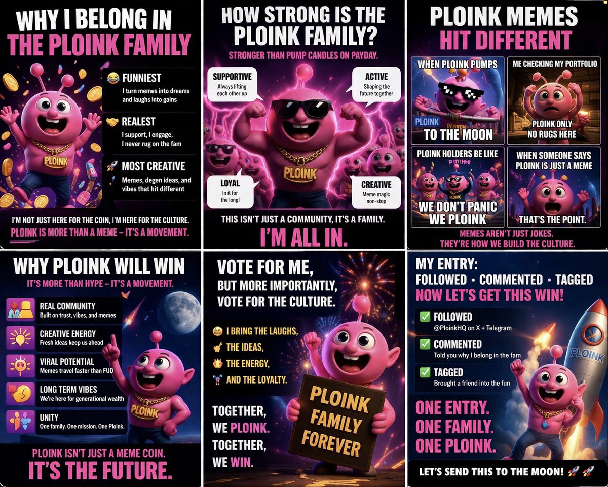 Easy2096's tweet image. I belong in the Ploink family because I’m not here to participate—I’m here to win 🏆🔥
See you at the top 🚀
#PLOINK #ToTheMoon.  @elonmusk @crypt8e26 @realDonaldTrump