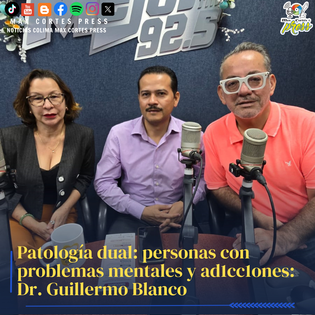 maxcortespress's tweet image. El trastorno mental puede llevar a la adicción. No al revés.
Dr. Guillermo Blanco Govea.
👉 Información clave: maxcortespress.com.mx/2026/04/patolo…
#PatologíaDual #Salud #Colima
