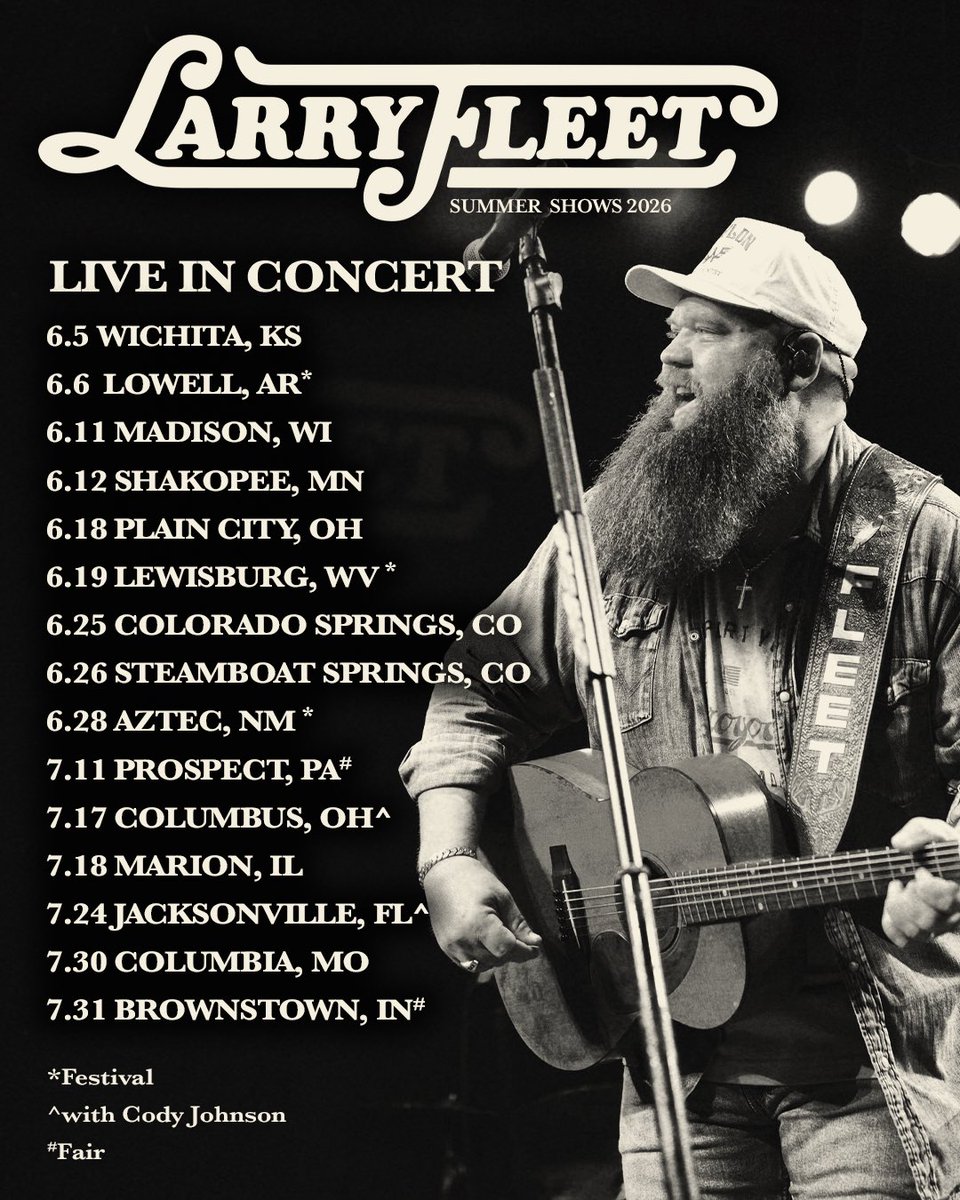 Larry Fleet tweet media
