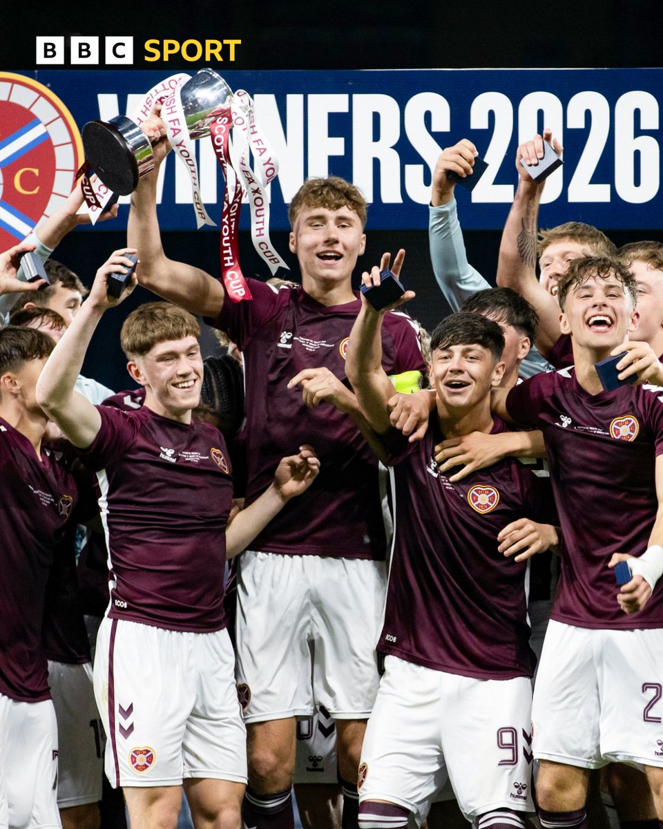 BBCSportScot's tweet photo. Top of the Scottish Premiership 🔛🔝
Top of the SWPL 🔛🔝
Youth Cup champions 🏆

Quite the season so far for Hearts...

#BBCFootball https://t.co/3WnQ4ZJYdU