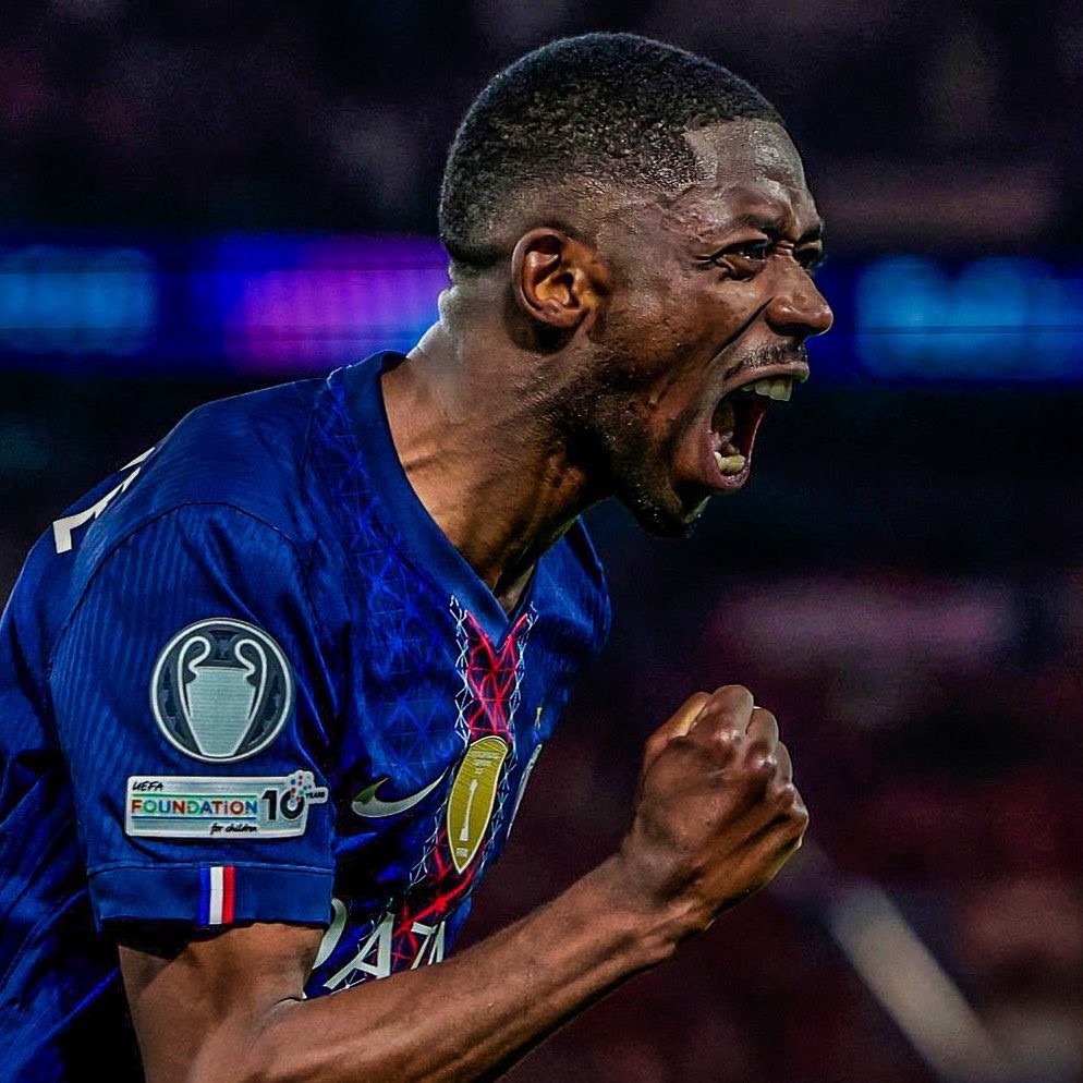 centregoals's tweet photo. 🇫🇷🤯 Ousmane Dembélé against Bayern Munich: 

→ 2 goals 
→ 1 assist https://t.co/I2zUfEE8wW