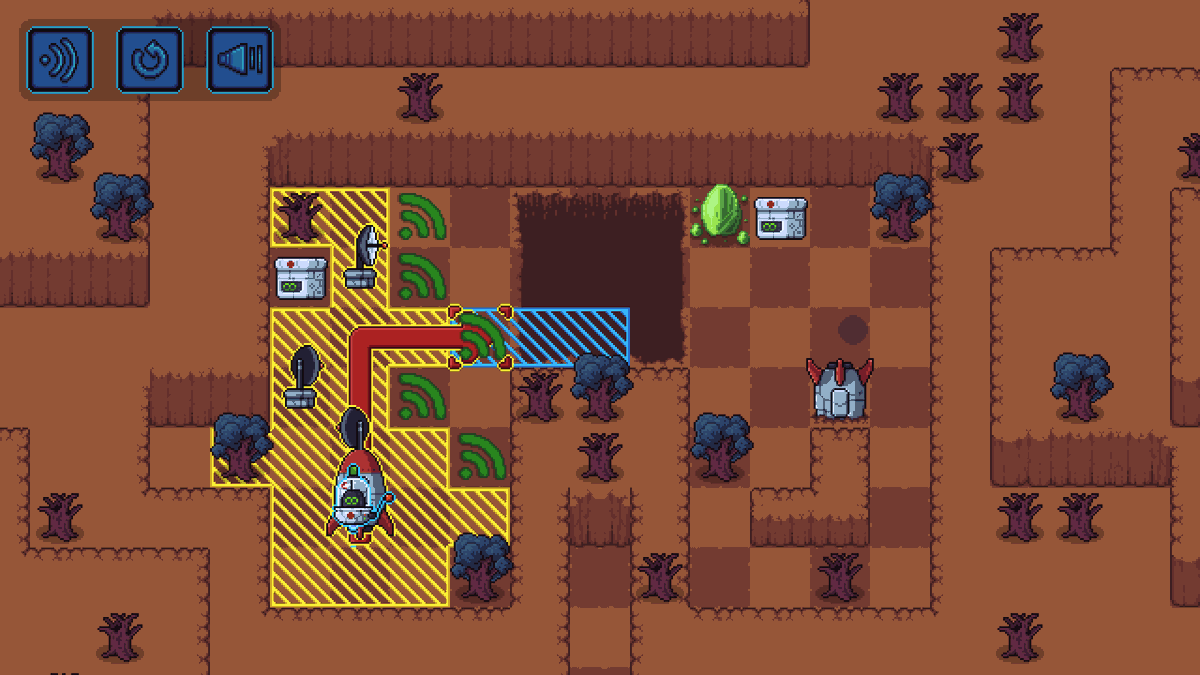 sztobar's tweet photo. My latest Ludum Dare entry:
Robots X Rescue

I was longing for making a puzzle game, and I'm really proud of this one: https://t.co/s2qqL2AjOi https://t.co/dw7W8d47B3