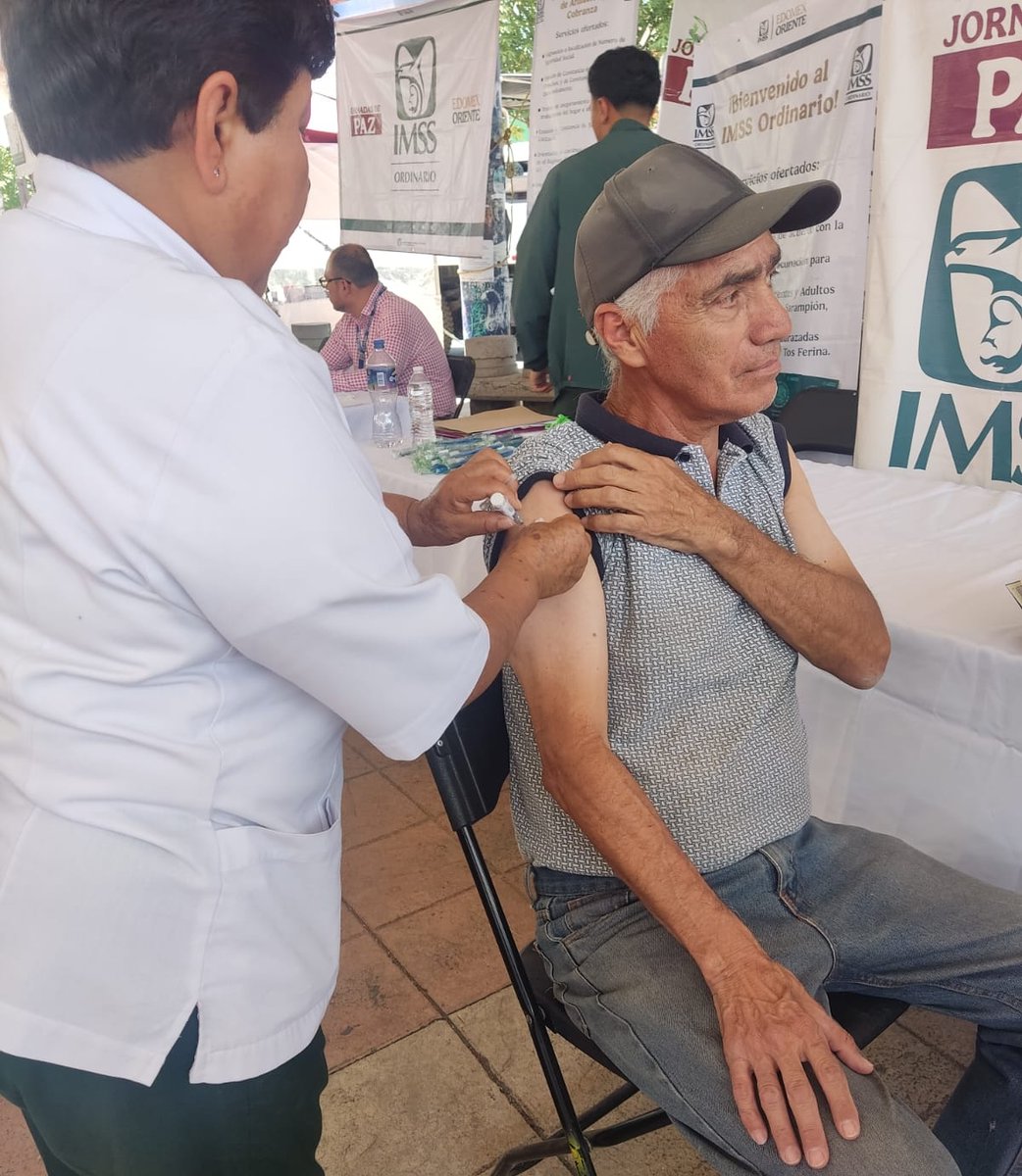 IMSSedomexote's tweet image. #IMSSEdomexOriente, te espera en las #JornadasDePaz este 29 y 30 de abril en el Parque Estrella de SARE en #Chicoloapan, estamos brindando servicios médicos y de orientación en un horário de 10 a 14 hrs.
¡No Faltes! ¡Te esperamos!