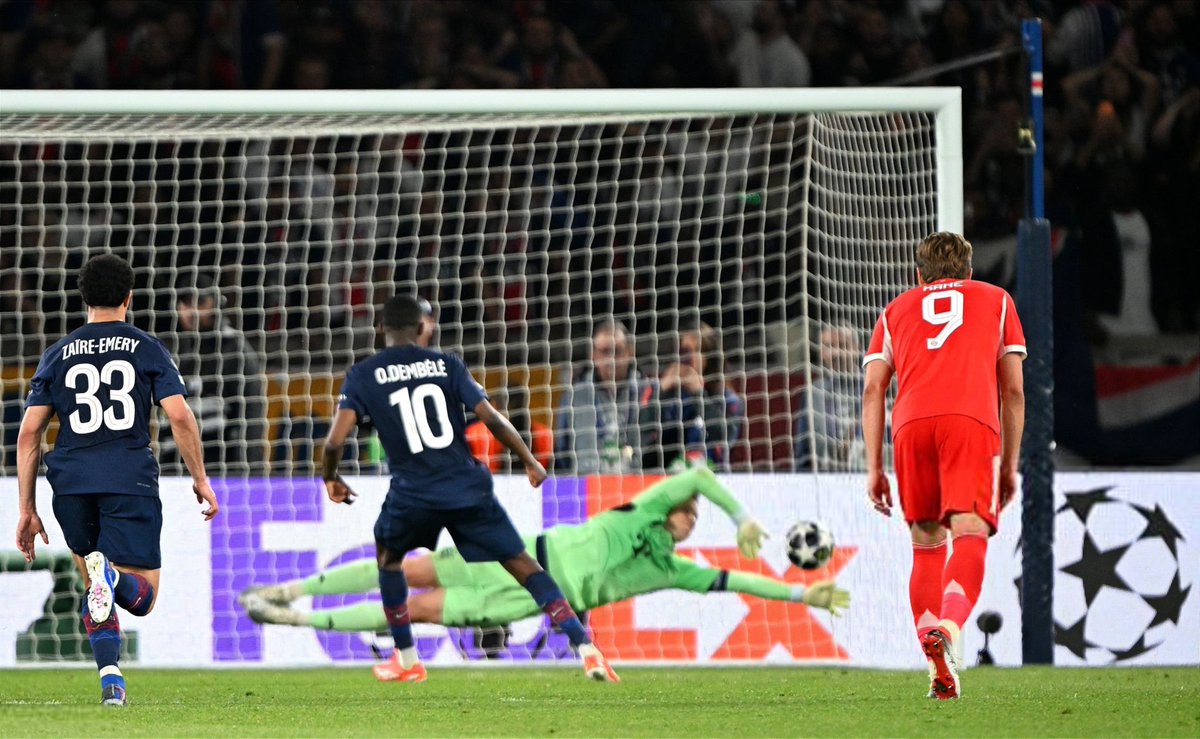 🚨 Cela faisait 31 ans que le Bayern Munich n’avait pas encaissé 5 buts dans un match de Ligue des Champions. 🤯❤️🤍
