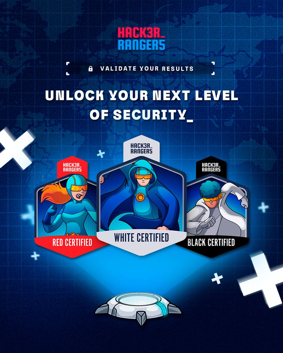 HackerRangers's tweet image. Security isn’t claimed. It’s proven. 😉

Hacker Rangers certifications show real progress through 3 levels:

⚪ White
🔴 Red
⚫ Black

More than a badge, it’s a true reflection of your security culture.

#Cybersecurity #SecurityAwareness #Gamification