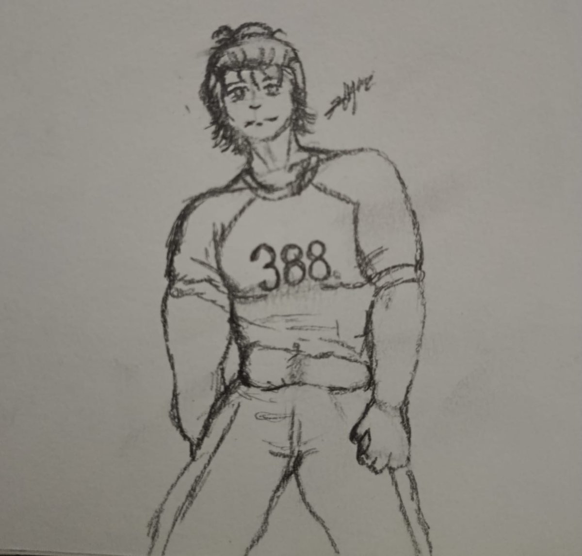 Hasami70606793's tweet photo. Ah yes, an attempt of drawing Dae-Ho eeemm
#daeho
#squidgame https://t.co/HviCrtjPqa