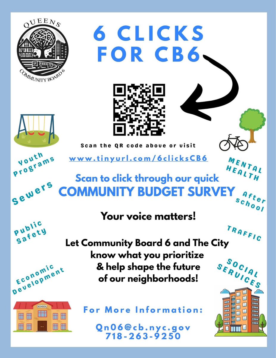 Queens Community Board 6 tweet media