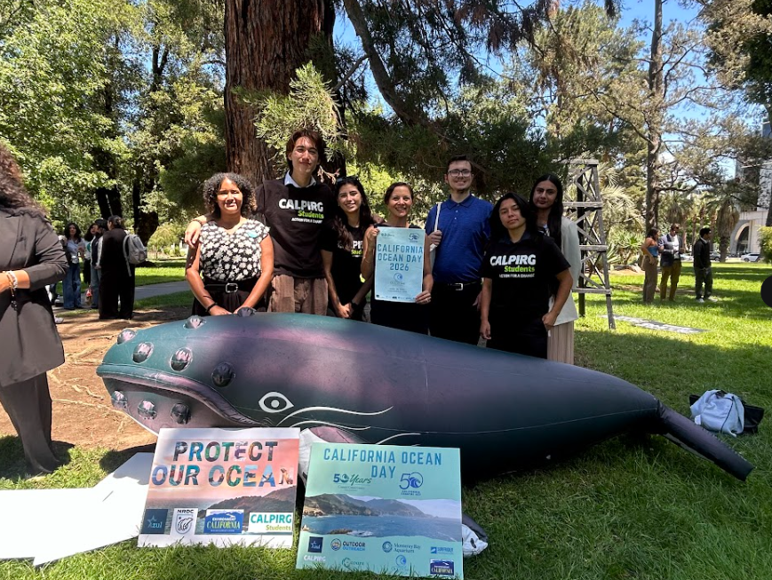 CALPIRGStudent's tweet photo. So excited to see @CAgovernor officially proclaiming today as California Ocean Day! 🌊🌎 State leaders like @jenneckerle with @OPC_California are helping to shape ocean policy that keeps our oceans beautiful and helps all our amazing marine wildlife 🐳🦦Thank you!🐠🪼 https://t.co/3ngddltJ7i