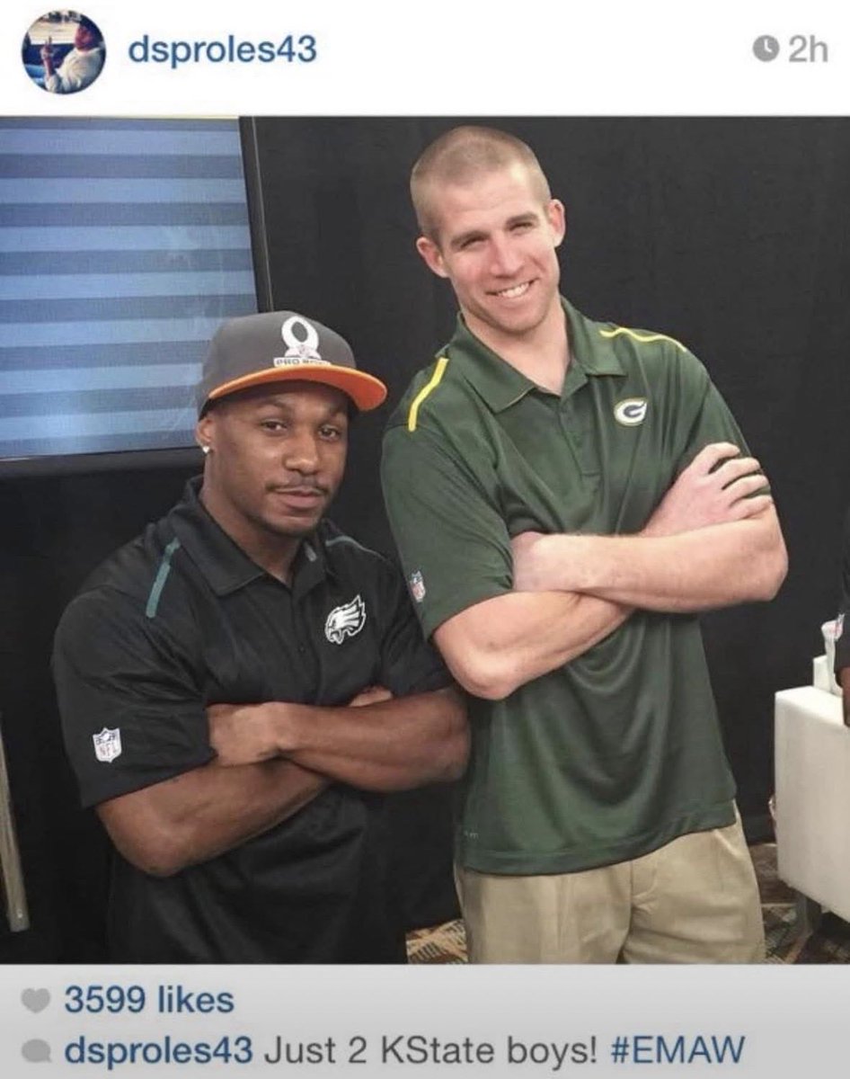DScottFritchen's tweet photo. Terence Newman: “Everybody wants to be competitive in the landscape and try to get the four- and five-star guys. K-State has never been about that and has been successful.”

Here’s a three-star from Olathe North High School and a walk-on from Riley County High School. https://t.co/XFVdeOdv9g