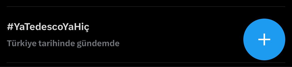 Başardık daha çok bastırın 1. sıraya yükselmemiz lazım #YaTedescoYaHiç