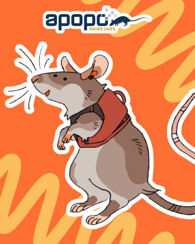APOPO HeroRATs tweet media