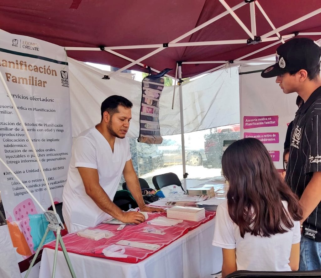 IMSSedomexote's tweet image. #IMSSEdomexOriente, te espera en las #JornadasDePaz este 29 y 30 de abril en el Parque Estrella de SARE en #Chicoloapan, estamos brindando servicios médicos y de orientación en un horário de 10 a 14 hrs.
¡No Faltes! ¡Te esperamos!