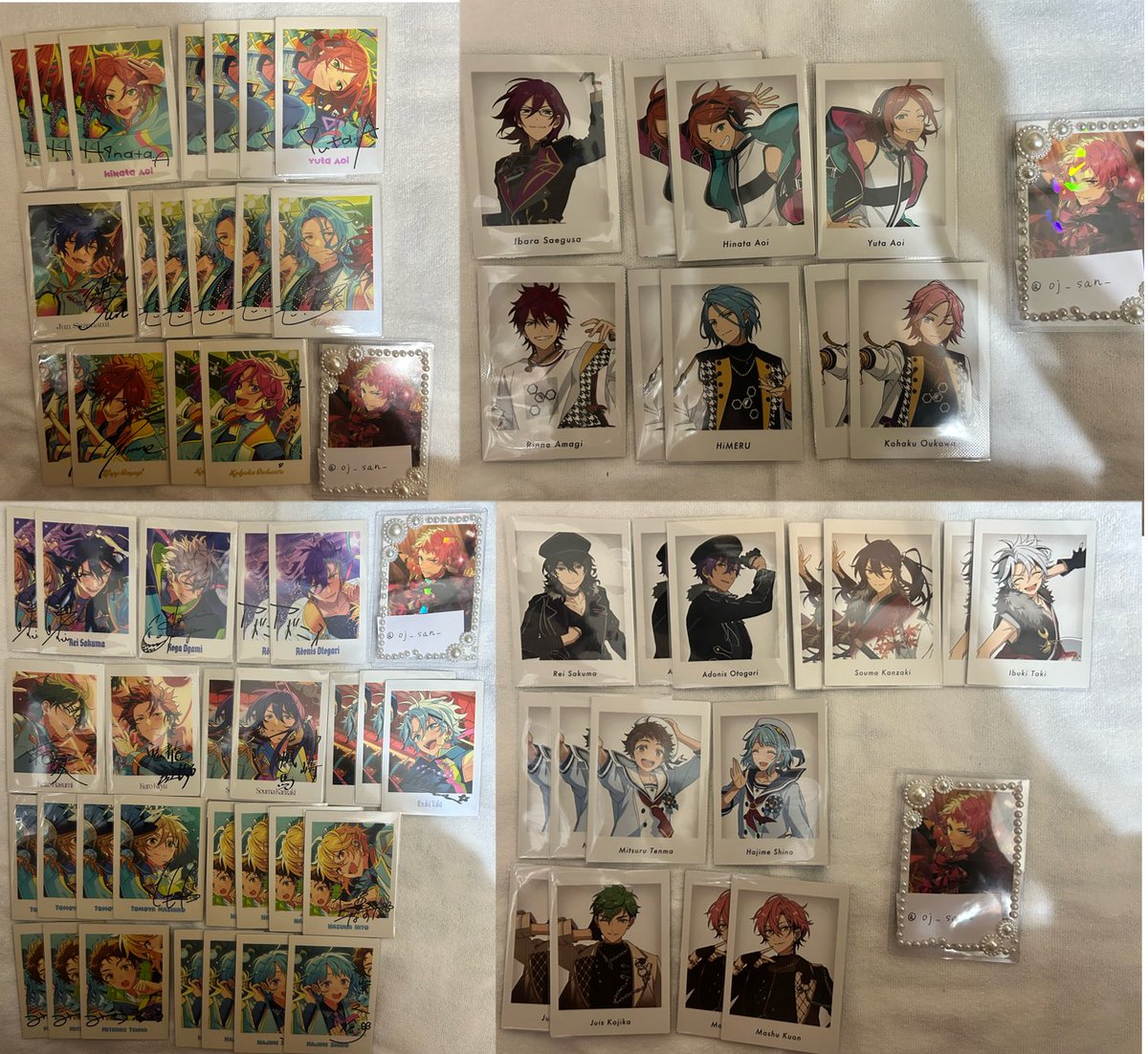oj_san_'s tweet photo. 【交換】あんスタ 10周年　ぱしゃっつ 特典

譲:画像1・2枚目

求:画像3枚目

都内手渡し(5/5・10>5/3・6)>郵送
仕事の都合でお返事遅くなる場合ございます。
御了承頂けますと幸いです。

☆FF様>優先絵柄>まとめて>都内手渡し 優先
☆1枚〜◎
お気軽にお声掛けください。 https://t.co/cW0F0GRY4j